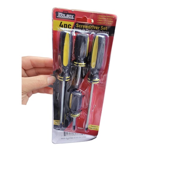 Box of Generic Tools, Screwdrivers, Tape Measurers, Cutters, Pliers, Lot Bundle - Picture 6 of 14